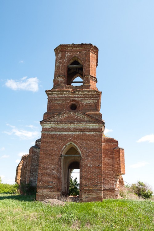 Церковь Казанской иконы Божией Матери, Мерлинка (Лунинский район, Пензенская область). фасады