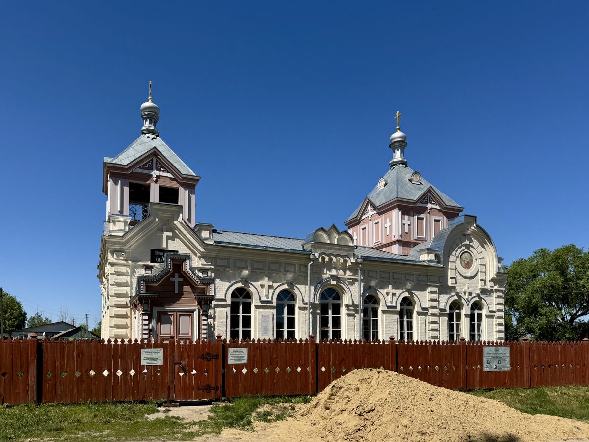 Церковь Аллы Готфской, Старая Потловка (Колышлейский район, Пензенская область). фасады, Вид с юго-востока