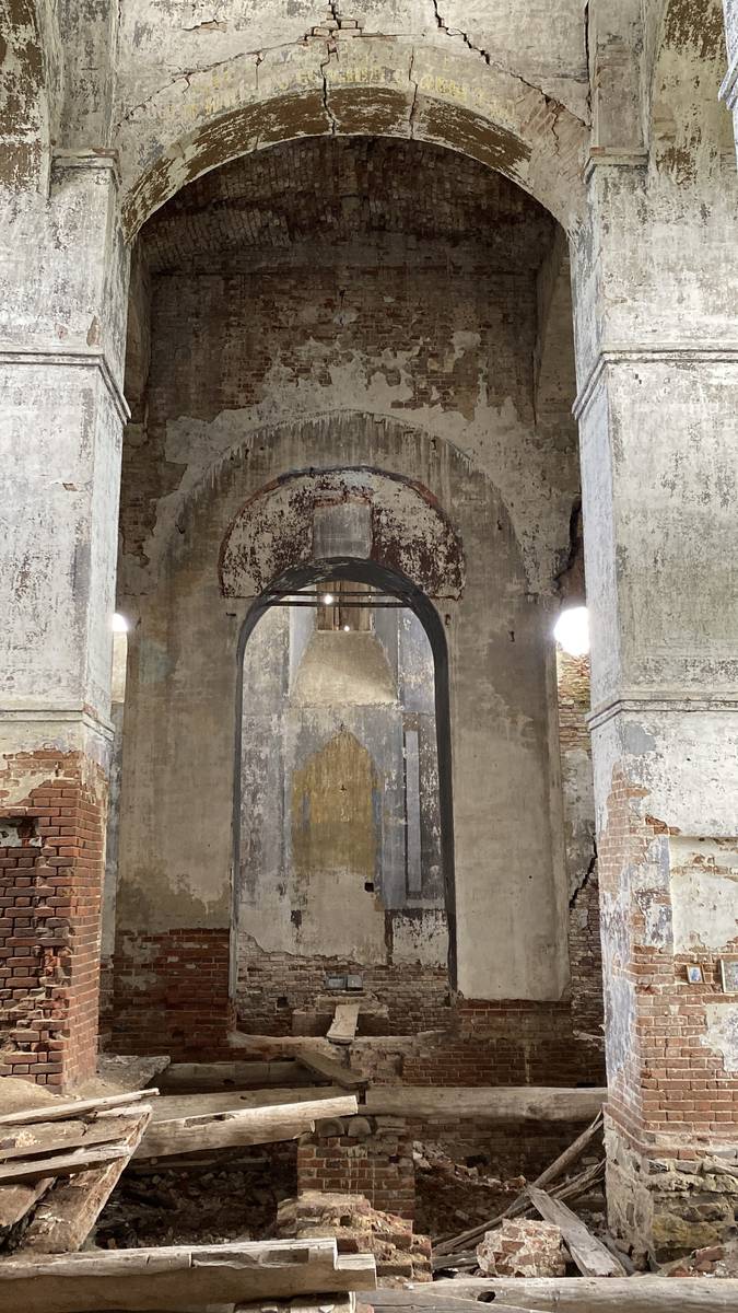 интерьер и убранство. Церковь Николая Чудотворца, Верхний Шкафт (Городищенский район, Пензенская область)