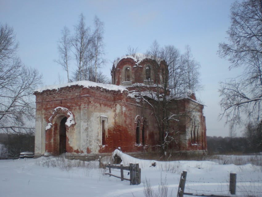 Селище. Церковь Александра Невского. фасады