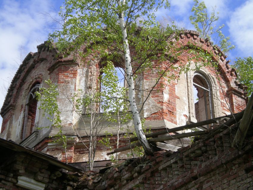 Селище. Церковь Александра Невского. архитектурные детали