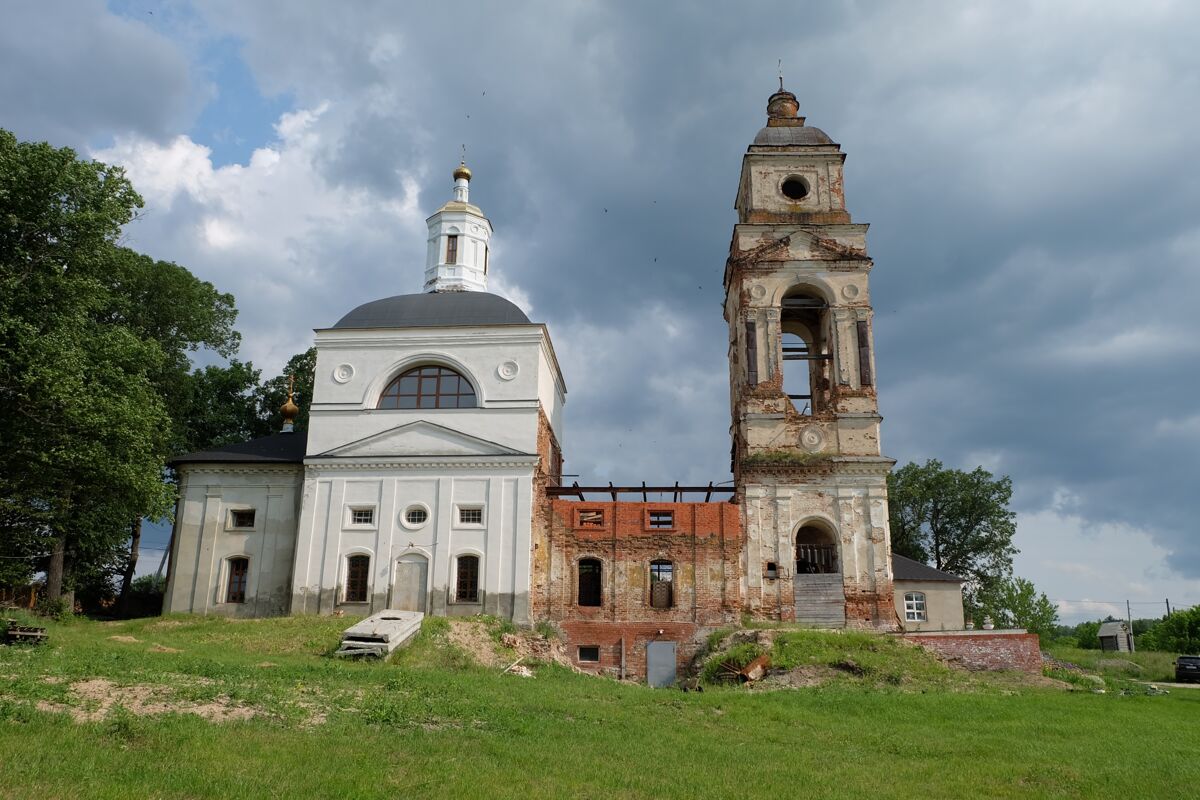 Церковь Петра и Павла, Нижний Шкафт (Никольский район, Пензенская область). фасады