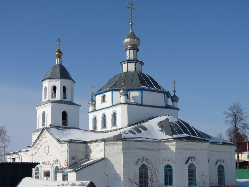 Церковь Казанской иконы Божией Матери, Шихазаны (Канашский район и г. Канаш, Республика Чувашия). фасады