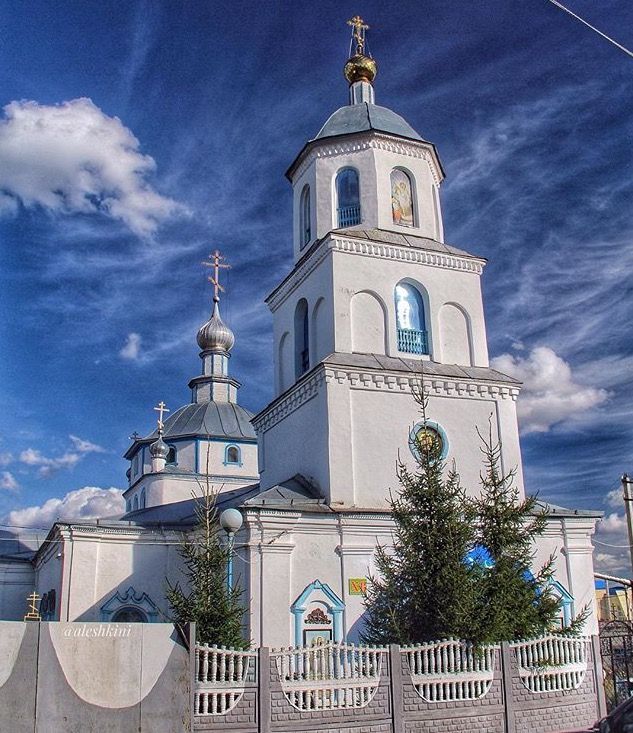 Шихазаны. Церковь Казанской иконы Божией Матери. фасады