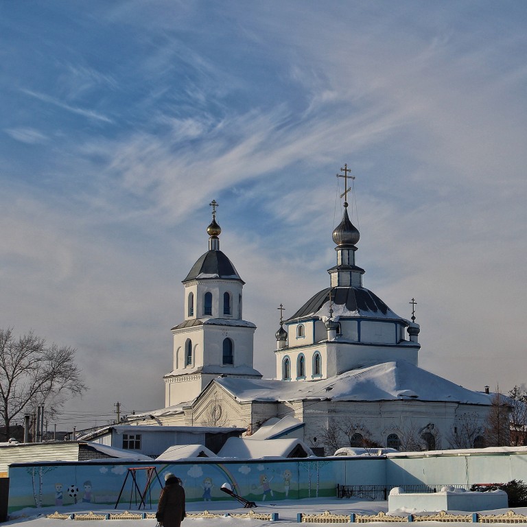 Шихазаны. Церковь Казанской иконы Божией Матери. фасады