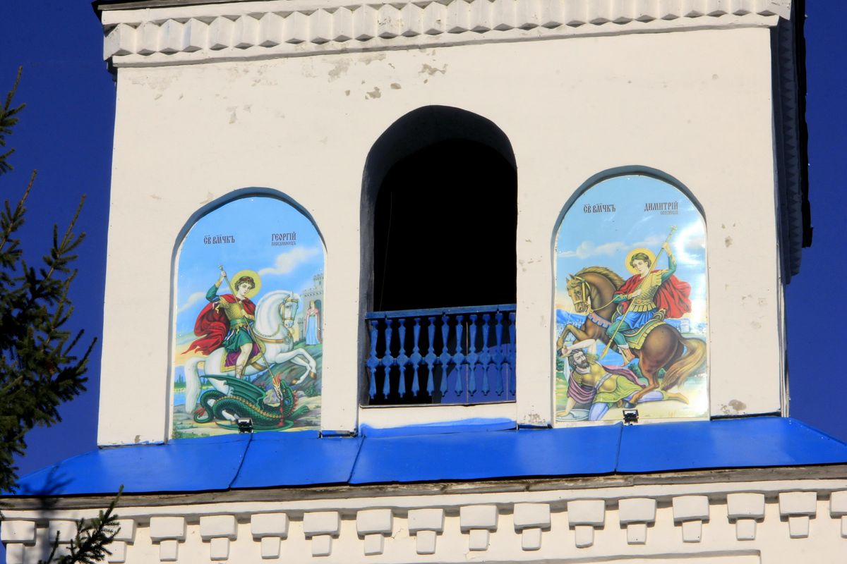 Церковь Казанской иконы Божией Матери, Шихазаны (Канашский район и г. Канаш, Республика Чувашия). архитектурные детали