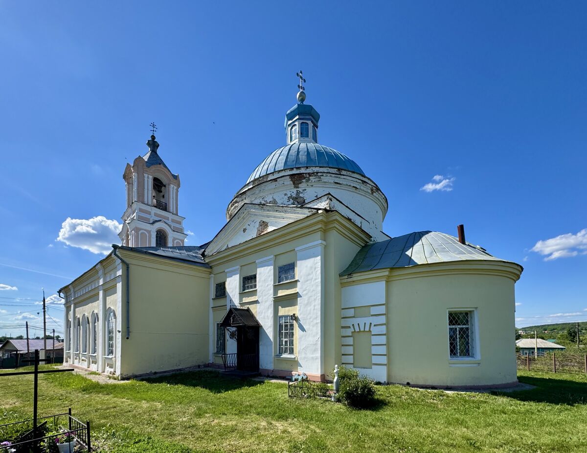 Церковь Михаила Архангела, Мокшан (Мокшанский район, Пензенская область). фасады, Вид с юго-востока