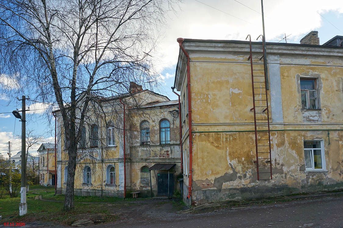 Домовая церковь Александра Невского и Александра Свирского при бывшем Духовном училище, Торжок (Торжокский район и г. Торжок, Тверская область). фасады
