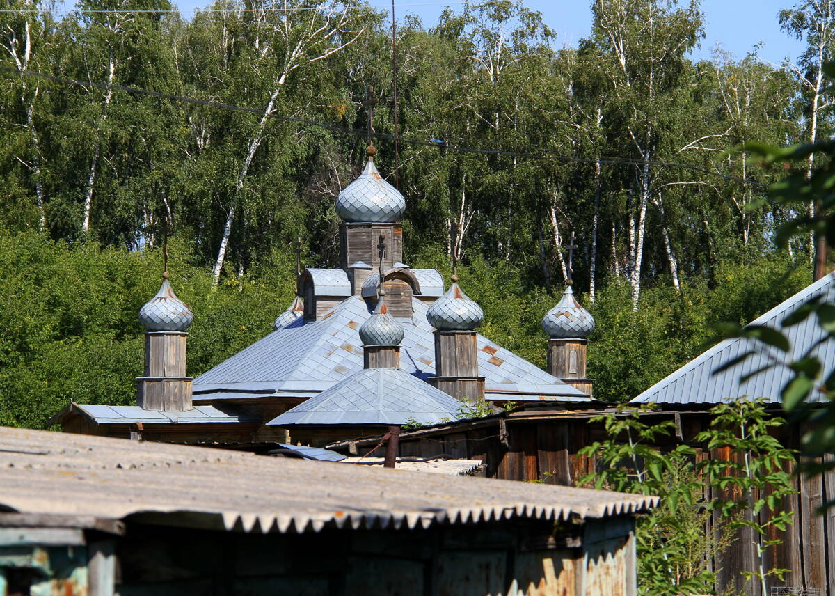 Церковь Михаила Архангела, Первомайское (Первомайский район, Алтайский край). архитектурные детали
