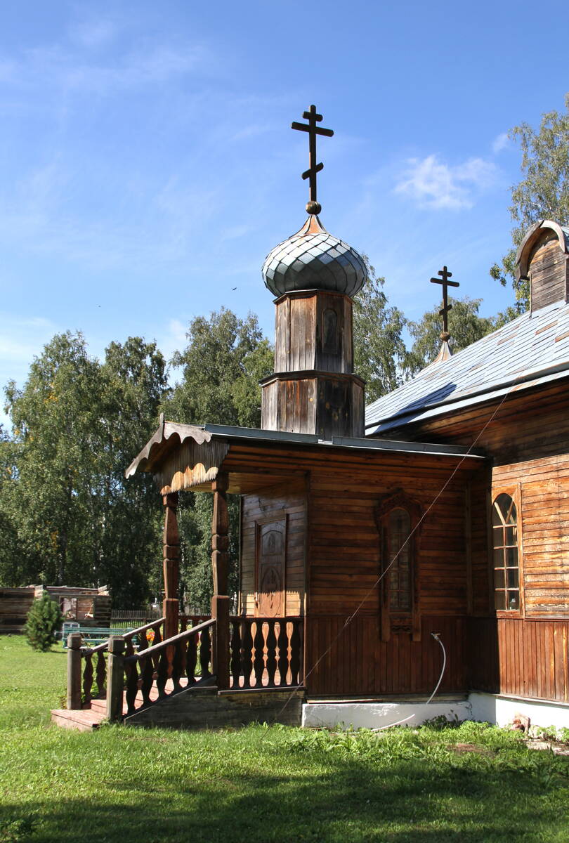 Церковь Михаила Архангела, Первомайское (Первомайский район, Алтайский край). архитектурные детали, Южный вход