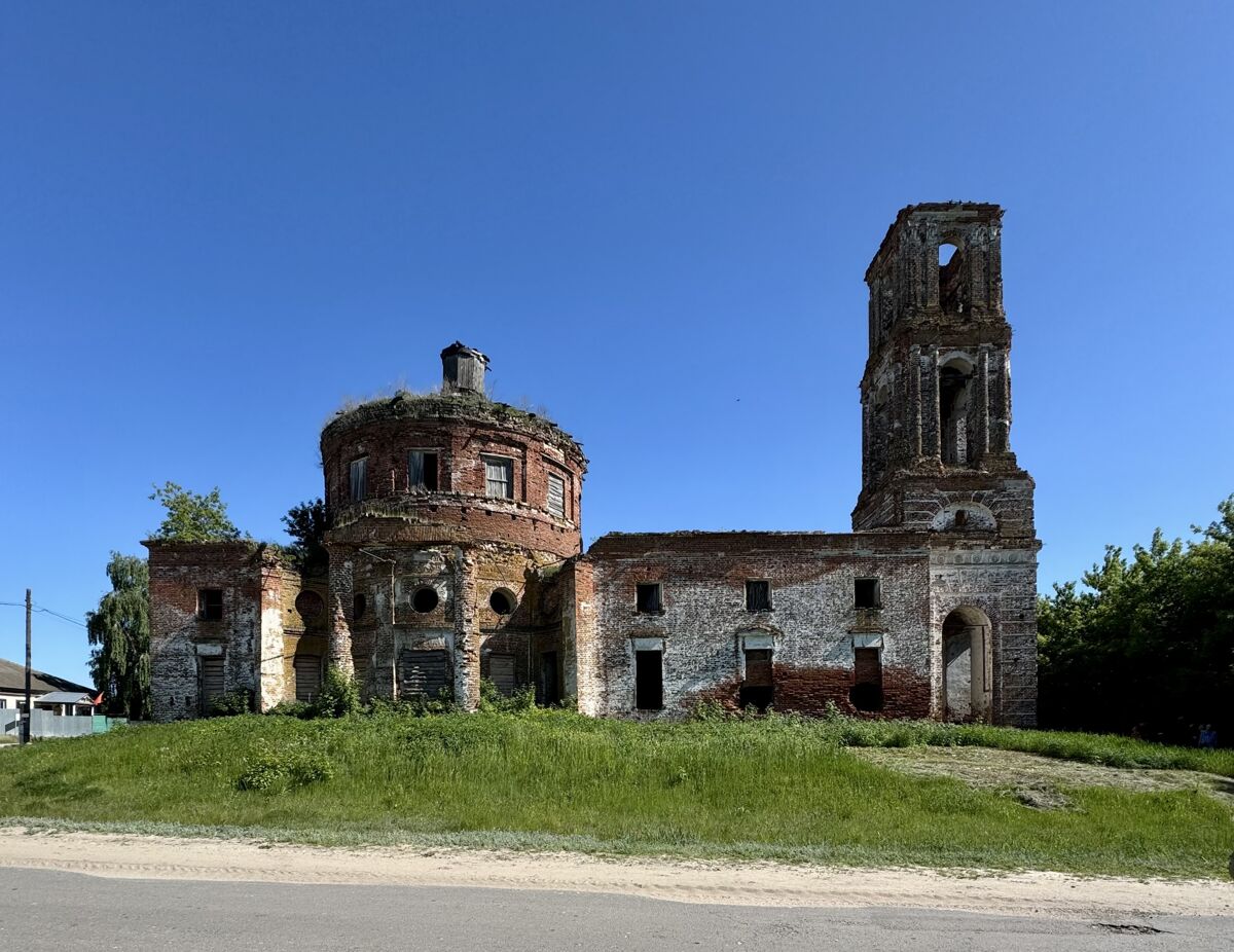 Церковь Александра Невского, Куракино (Сердобский район, Пензенская область). фасады, Вид с севера
