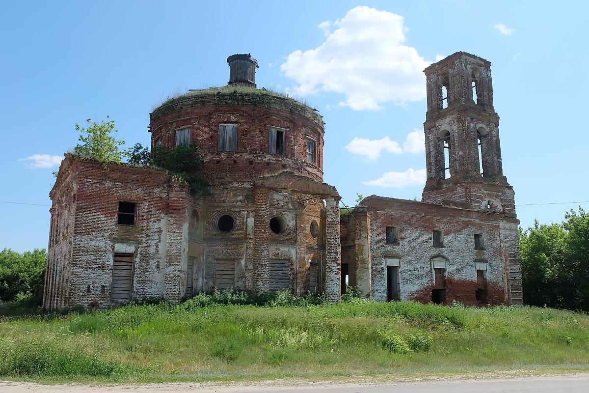 фасады. Церковь Александра Невского, Куракино (Сердобский район, Пензенская область)