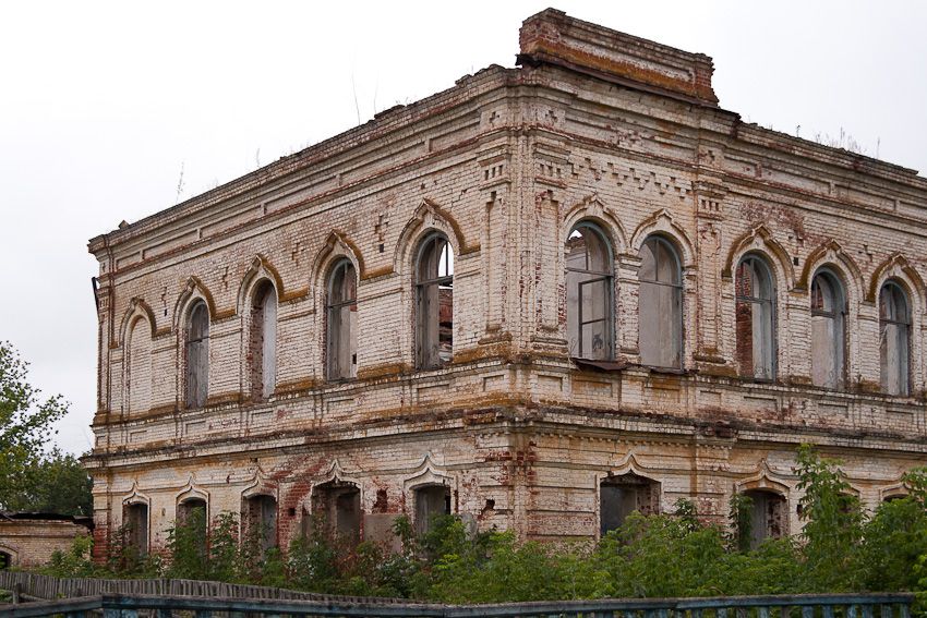 Скрябинский Вознесенский женский монастырь, Пограничное (Колышлейский район, Пензенская область). фасады
