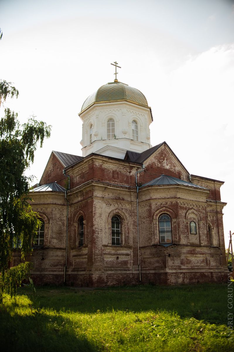 Скрябинский Вознесенский женский монастырь. Церковь Вознесения Господня, Пограничное (Колышлейский район, Пензенская область). фасады