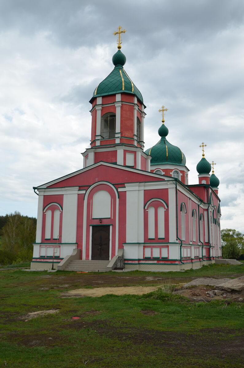 Церковь Казанской иконы Божией Матери, Блиновка (Каменский район, Пензенская область). фасады