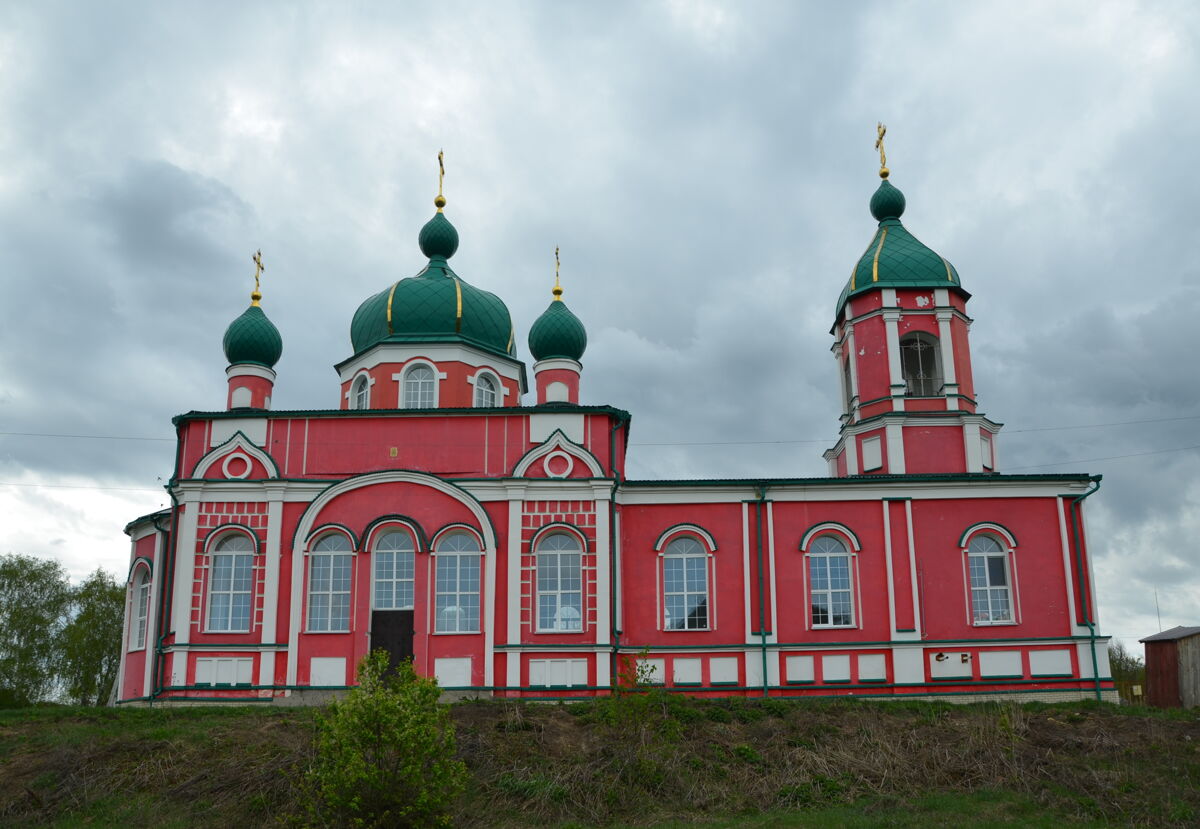 Церковь Казанской иконы Божией Матери, Блиновка (Каменский район, Пензенская область). фасады