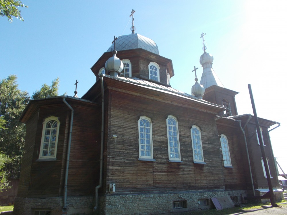 Церковь Смоленской иконы Божией Матери (новая), Смоленское (Смоленский район, Алтайский край). фасады
