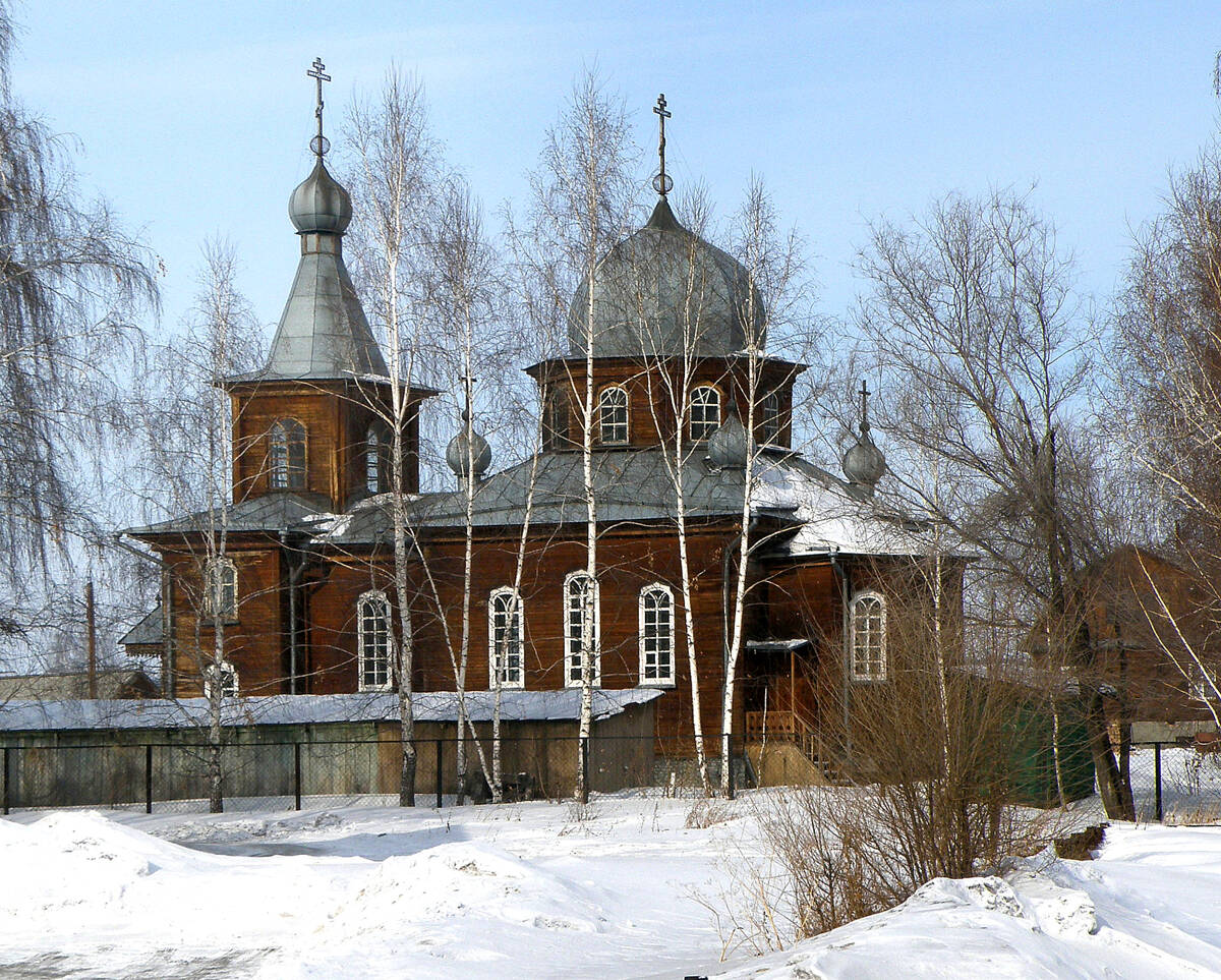 Церковь Смоленской иконы Божией Матери (новая), Смоленское (Смоленский район, Алтайский край). фасады