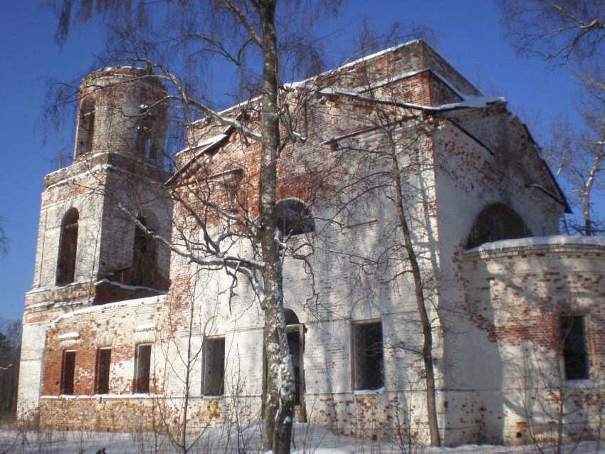 Церковь Рождества Пресвятой Богородицы, Базарово (Бологовский район, Тверская область). фасады