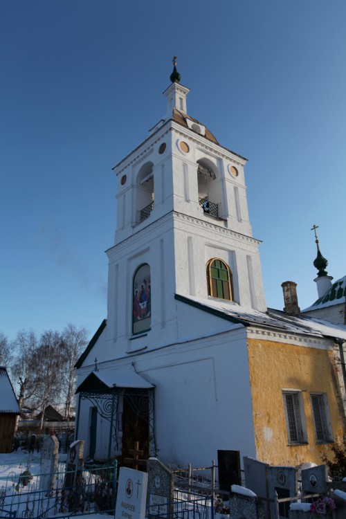 Церковь Троицы Живоначальной, Пахна (Ярославский район, Ярославская область). фасады