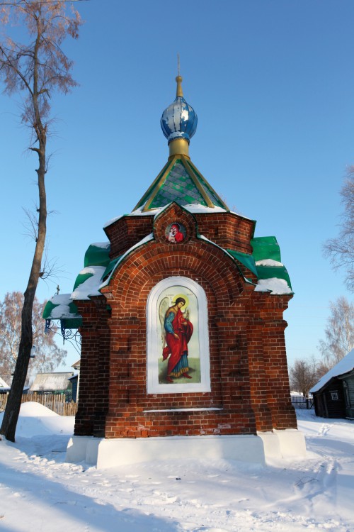 Часовня Александра Невского, Горки (Некрасовский район, Ярославская область). фасады