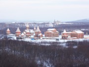 Трифонов Печенгский монастырь в Луостари, Панорама монастыря, Луостари, Печенгский район, Мурманская область