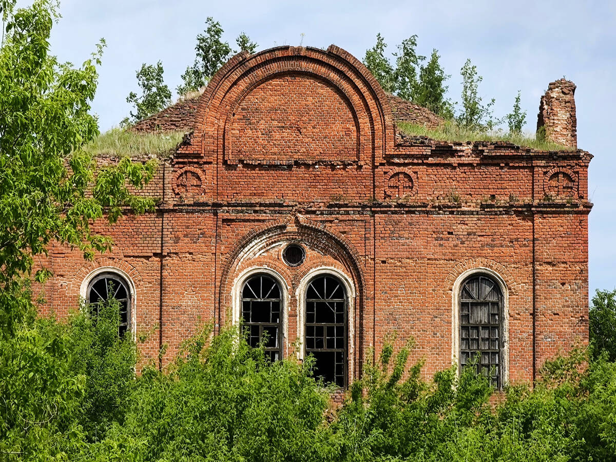 Церковь Вознесения Господня, Зорино (Ухоловский район, Рязанская область). фасады