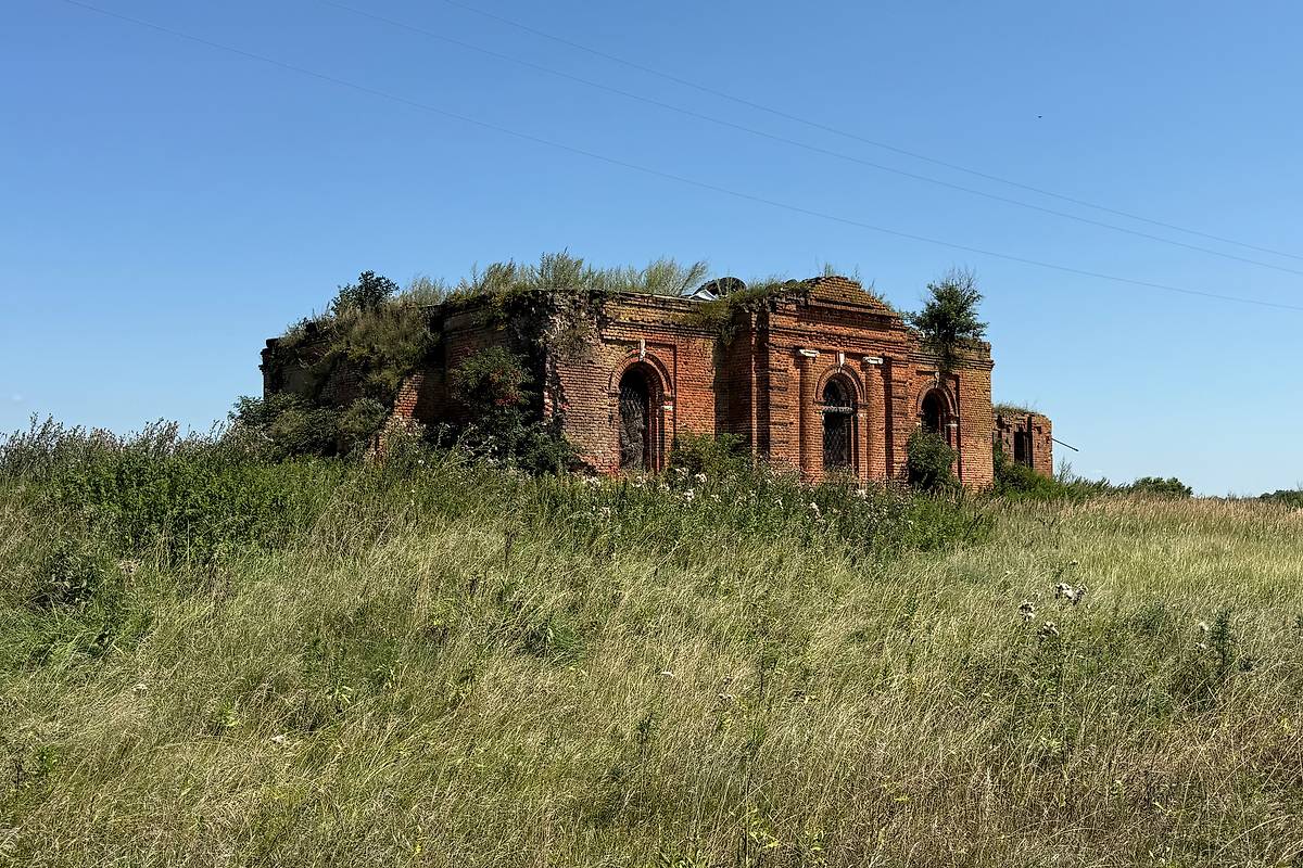 фасады. Церковь Преображения Господня, Красное (Александро-Невский район, Рязанская область)