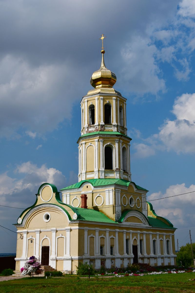 фасады. Церковь Спаса Нерукотворного Образа, Калинино (Александро-Невский район, Рязанская область)