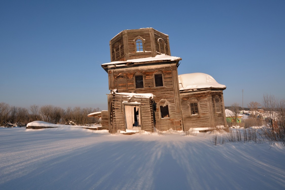 Лався. Церковь Покрова Пресвятой Богородицы. фасады, Южный фасад