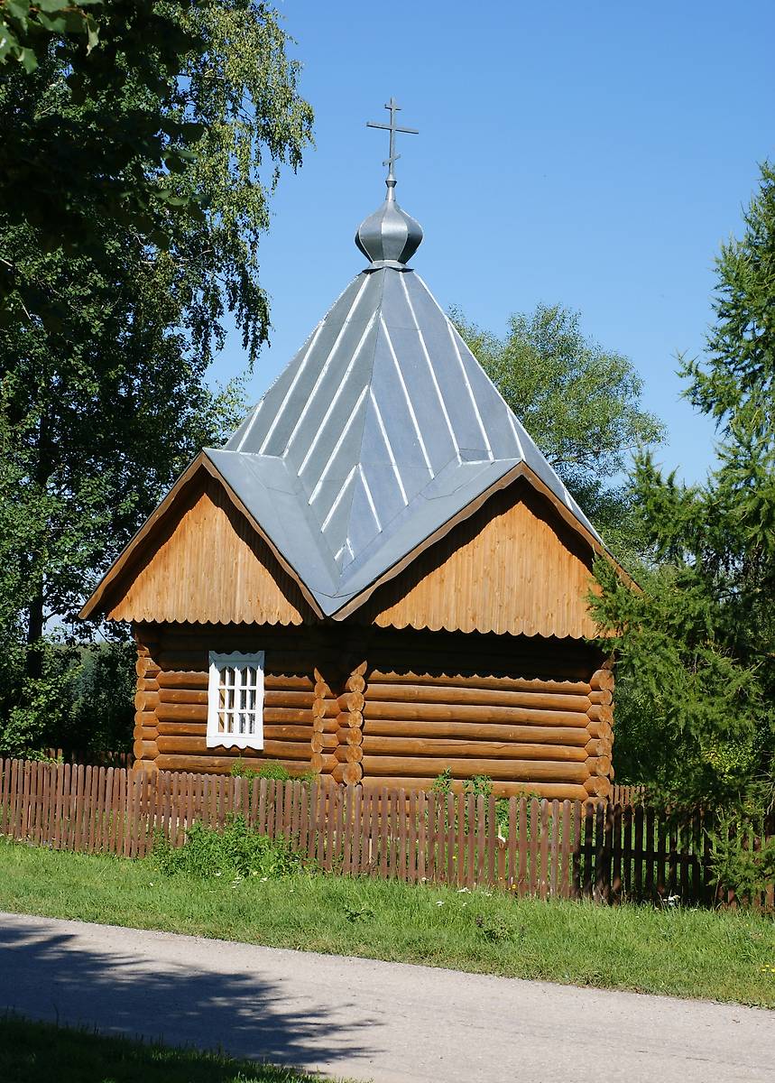 фасады. Часовня Георгия Победоносца, Алёшино (Касимовский район и г. Касимов, Рязанская область)