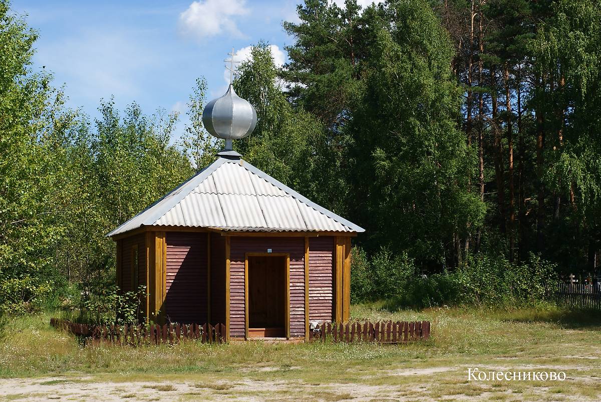 фасады. Часовня Успения Пресвятой Богородицы, Колесниково (Клепиковский район, Рязанская область)