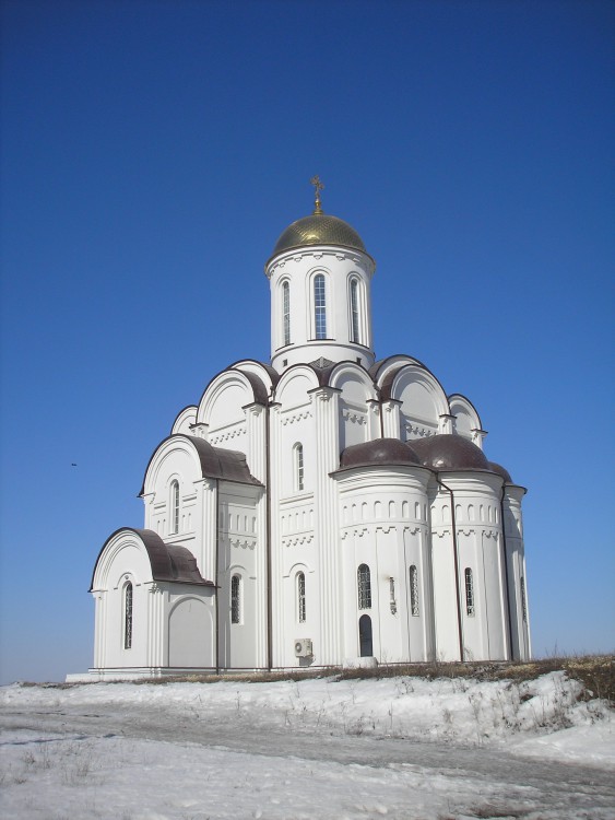 Саратов. Церковь Георгия Победоносца на Танковой горе. фасады