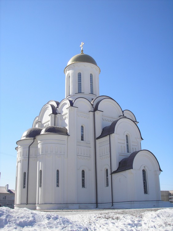 Саратов. Церковь Георгия Победоносца на Танковой горе. фасады
