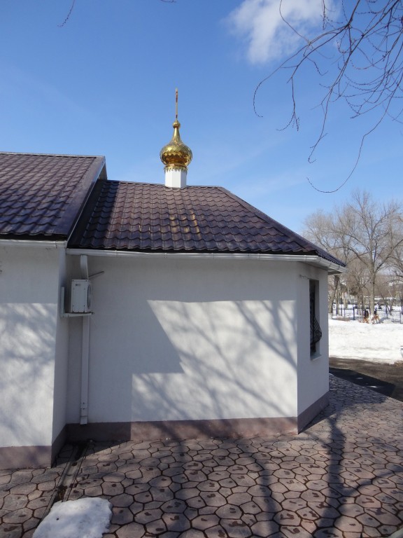 Церковь Космы Саратовского в Комсомольском посёлке, Саратов (Саратов, город, Саратовская область). архитектурные детали, Апсида храма