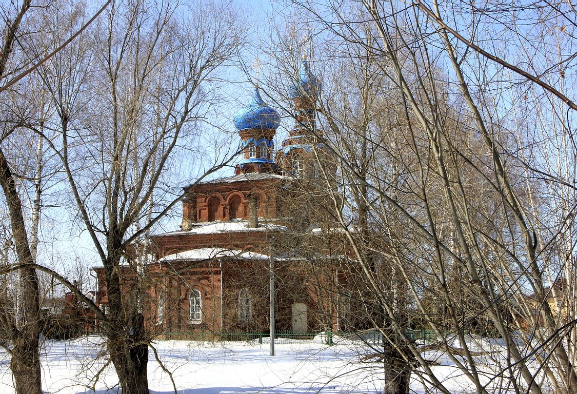 Церковь Казанской иконы Божией Матери, Альгешево (Чебоксарский район, Республика Чувашия). фасады
