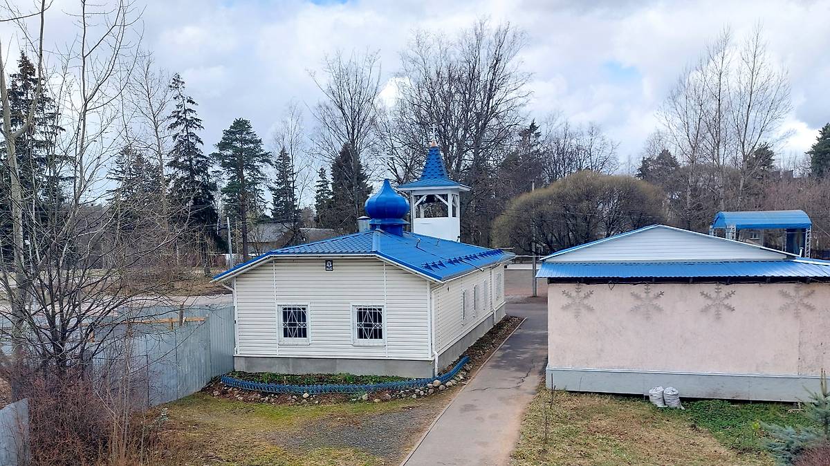 фасады. Церковь Августовской иконы Божией Матери, Бугры (Всеволожский район, Ленинградская область)