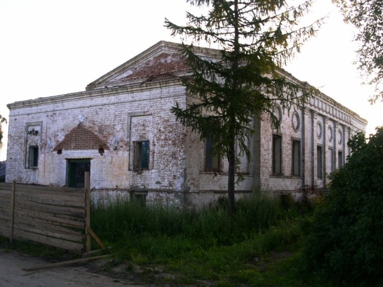Церковь Покрова Пресвятой Богородицы, Устье (Усть-Кубинский район, Вологодская область). фасады, вид с юго-запада