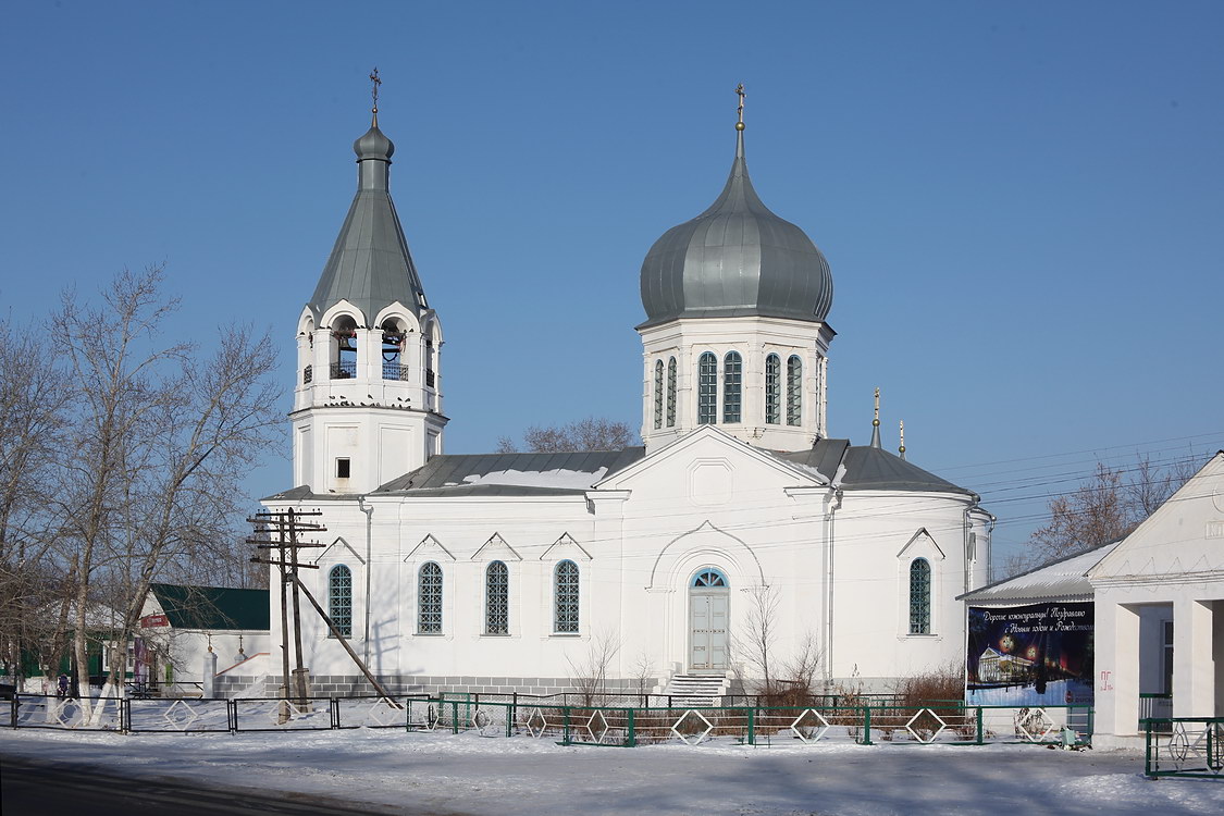 Церковь Рождества Христова, Клястицкое (Троицкий район и г. Троицк, Челябинская область). фасады, Южный фасад
