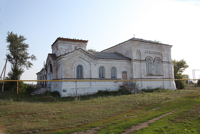 Нижняя Санарка. Церковь Николая Чудотворца. фасады, Южный фасад