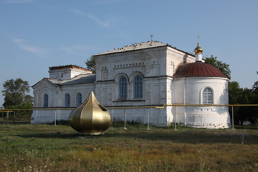 Нижняя Санарка. Церковь Николая Чудотворца. фасады, Вид с юго-востока