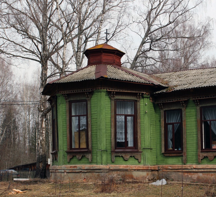 Теряево. Всехсвятский скит Успенского Иосифо-Волоцкого монастыря. Домовая церковь Всех Святых. архитектурные детали