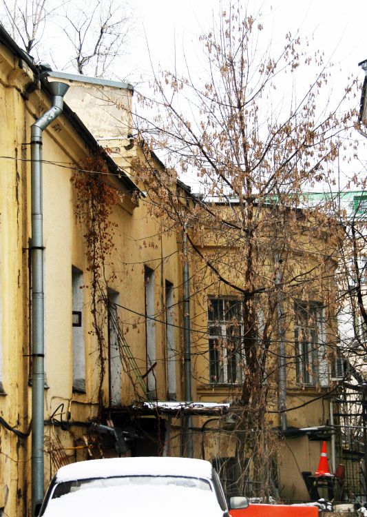 Домовая церковь Преображения Господня при бывшей богадельне слепых женщин имени Н.А. Долгорукова, Якиманка (Центральный административный округ (ЦАО), г. Москва). фасады