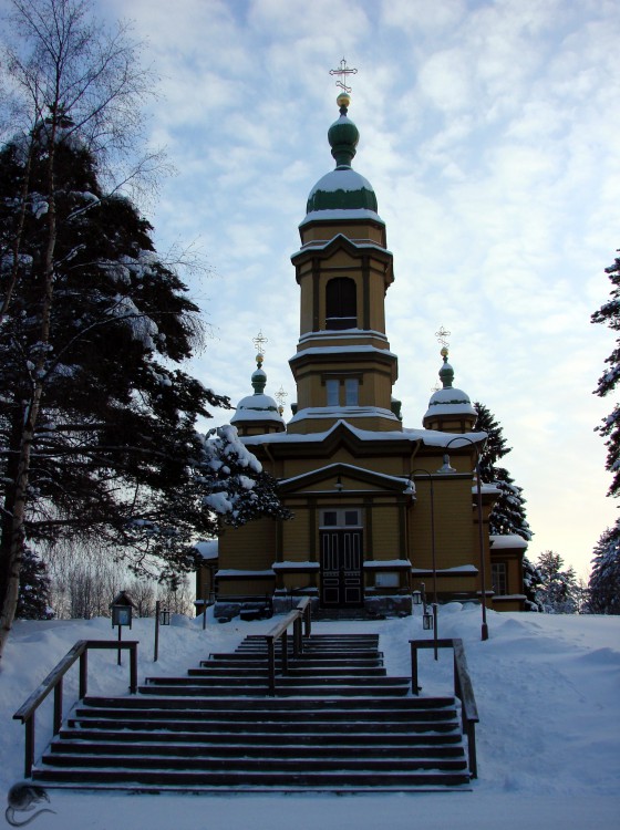 Церковь Илии Пророка, Иломантси (Северная Карелия, Финляндия). фасады