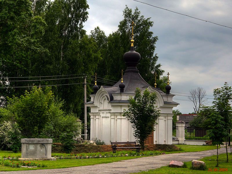 Васютино. Часовня Георгия Победоносца. фасады