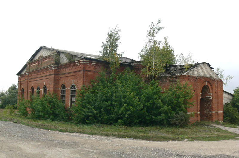 Церковь Рождества Пресвятой Богородицы, Вердерево (Скопинский район и г. Скопин, Рязанская область). фасады, вид с северо-запада