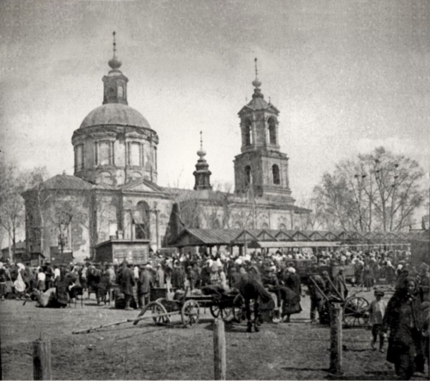 Церковь Вознесения Господня, Скопин (Скопинский район и г. Скопин, Рязанская область). архивная фотография, Фото 1910-х гг.