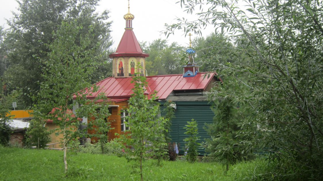 Церковь Пантелеимона Целителя при МСЧ № 9, Пермь (Пермь, город, Пермский край). фасады, вид с южной стороны