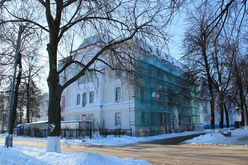 Домовая церковь Троицы Живоначальной при бывшей глазной лечебнице, Ярославль (Ярославль, город, Ярославская область). фасады