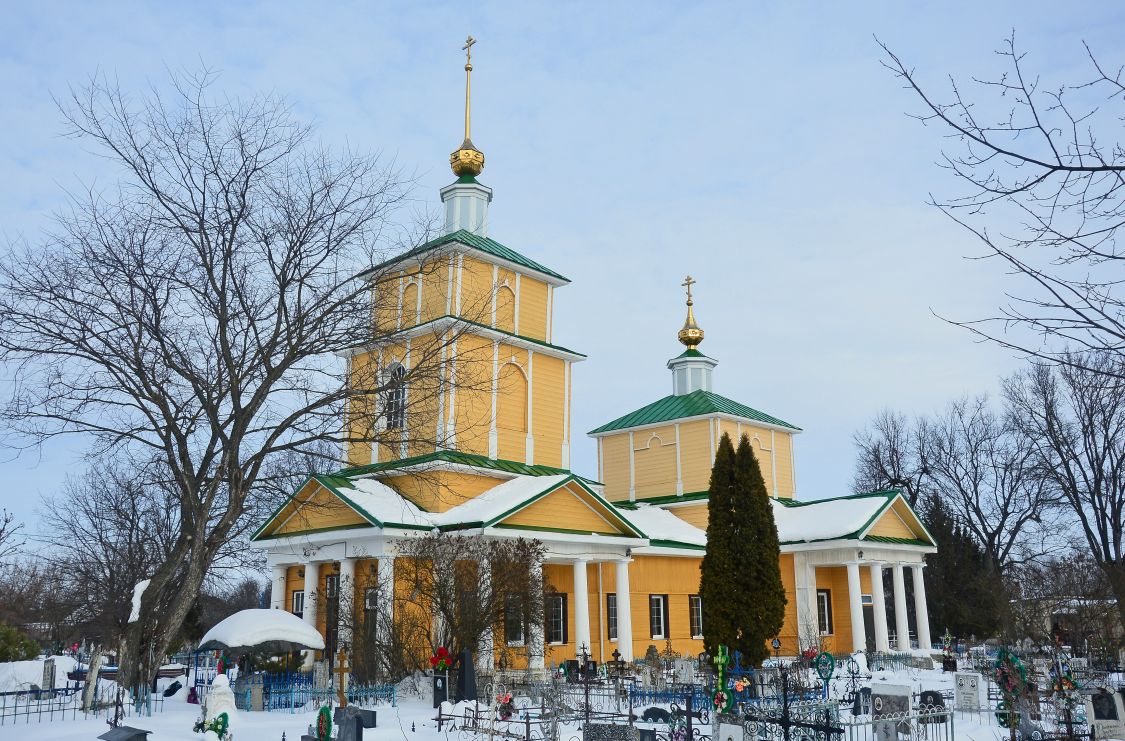 Спасск-Рязанский. Церковь Вознесения Господня. фасады